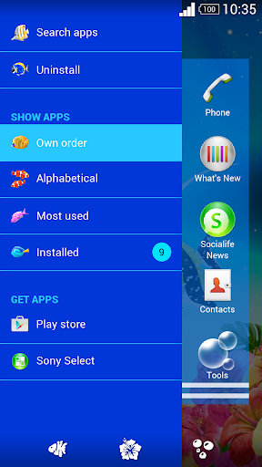 免費下載個人化APP|XperianZ™ Tropical Fish theme app開箱文|APP開箱王