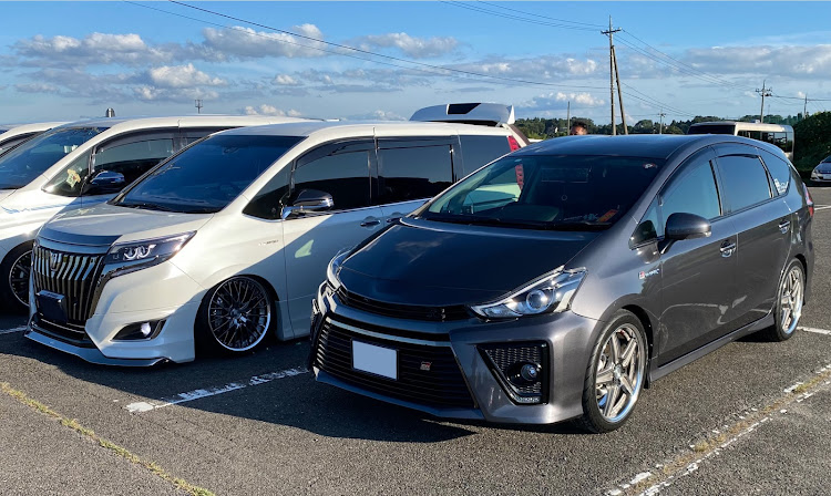 プリウスα G'sの郡山MT・オフ会・80ノア・80ヴォクシー・エスクァイアに関するカスタム事例の投稿画像49枚目