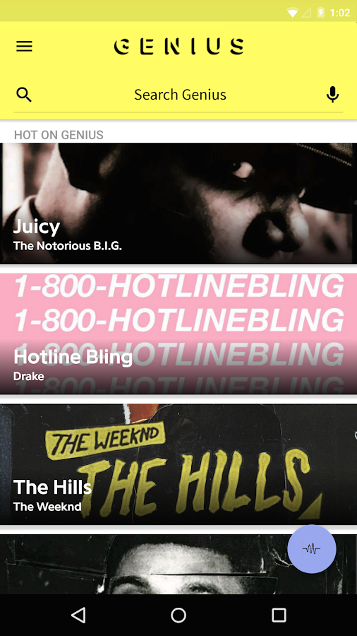 Genius — Song Lyrics & More - Android Apps on Google Play