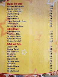 Sonai Navratna Veg menu 8