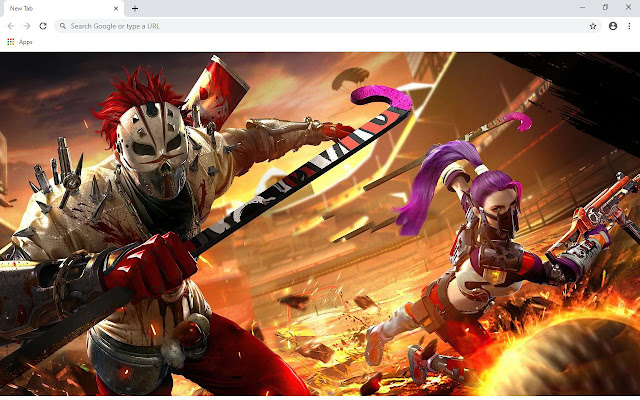 Garena Free Fire Wallpapers and New Tab