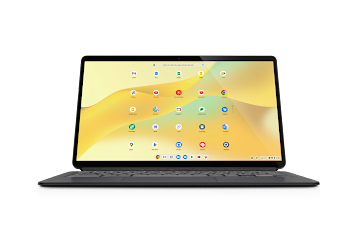 Lenovo Chromebook Duet 5 en modo portátil