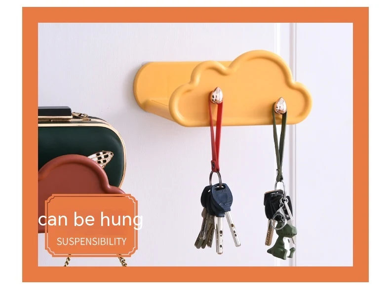 Title 4, Household Wardrobe Key Hook Display Rack Stylis...