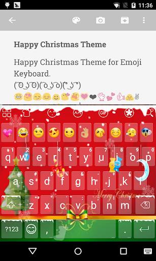 Merry Christmas Emoji Keyboard