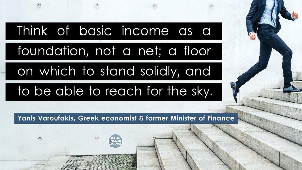 Finance Universal Basic Income via Partial Public Ownership of All Capital  says Yanis Varoufakis | by pplswar | Medium