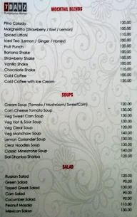 7 Dayz Restaurant menu 3