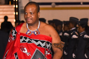 Swaziland's King Mswati III. File photo.