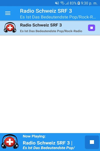 Radio Schweiz SRF 3 App FM CH Free Online