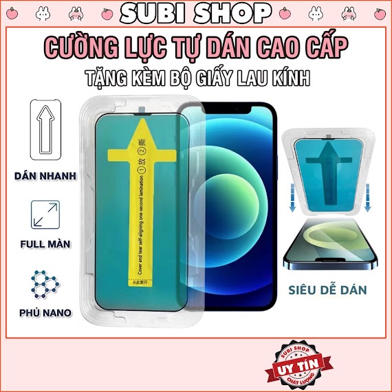 Kính Cường Lực Iphone Chống Nhìn Trộm Khung Tự Dán Full Màn 6/6Plus/7/7Plus/8/8Plus/X/Xr/Xs/11/12/13/14/Pro/Max/Plus