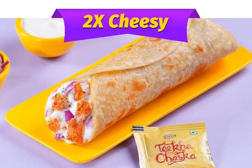 Cheesynator Melt Chicken Tikka Wrap