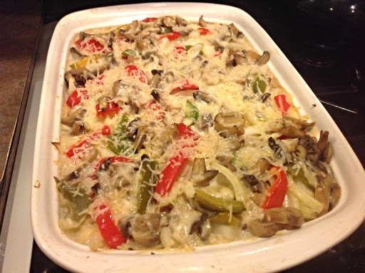 Sherry Chicken & Wild Rice w/ Mushrooms & Peppers