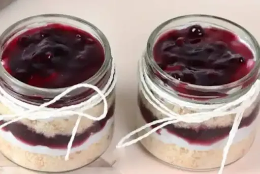 Blueberry Cake In Jar [2 Piece]