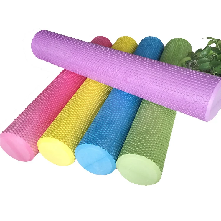 Stevige Yoga Schuimroller Hexagonaal Zwevende Roller Spierontspanning Verbetert flexibiliteit, vermindert pijn en spanning, ideaal voor massage en yoga.