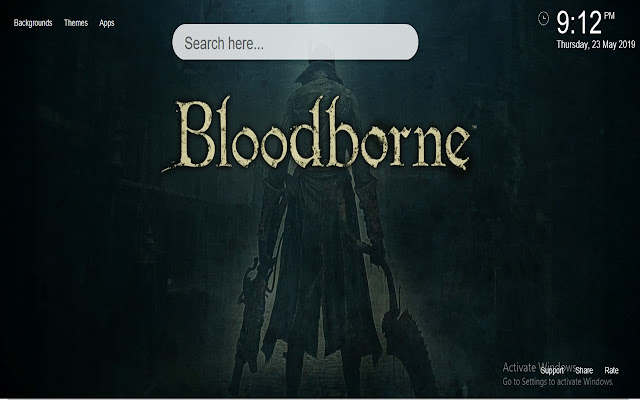 Papel de parede HD Bloodborne New Tab