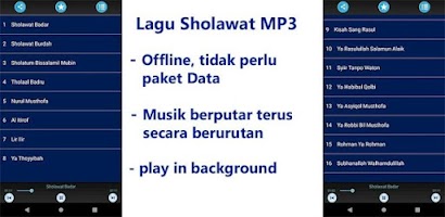 Sholawat Nabi MP3 Offline Leng Screenshot