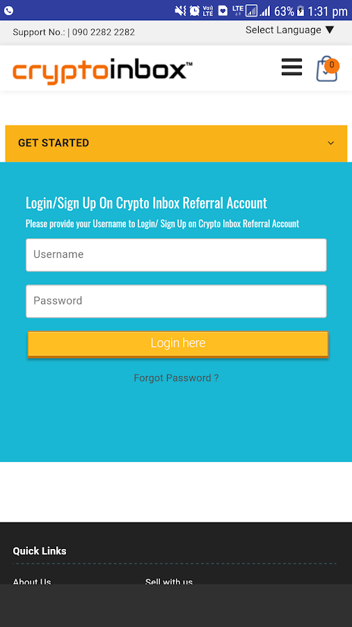 get bitcoin address