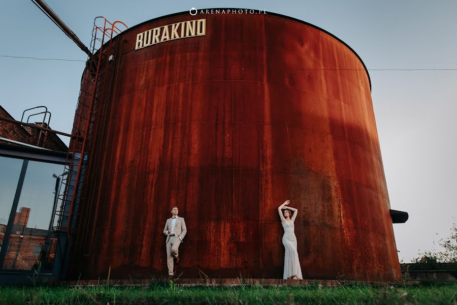 Fotografo di matrimoni Justyna Kędziora (arenaphoto). Foto del 12 marzo