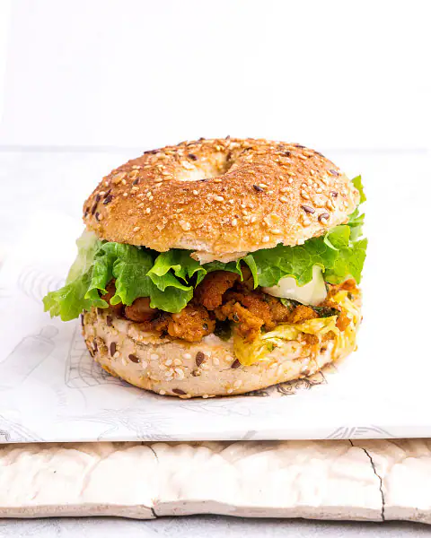 Smoked Chicken Bagel