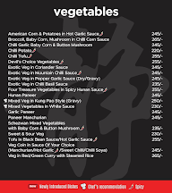 Chowman Restaurant menu 8