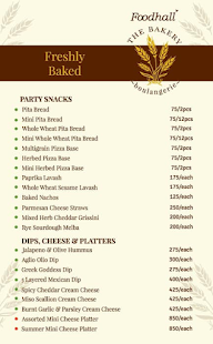 Bakery By Foodhall menu 4