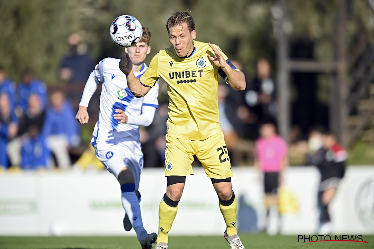 Le Club de Bruges annonce un match amical