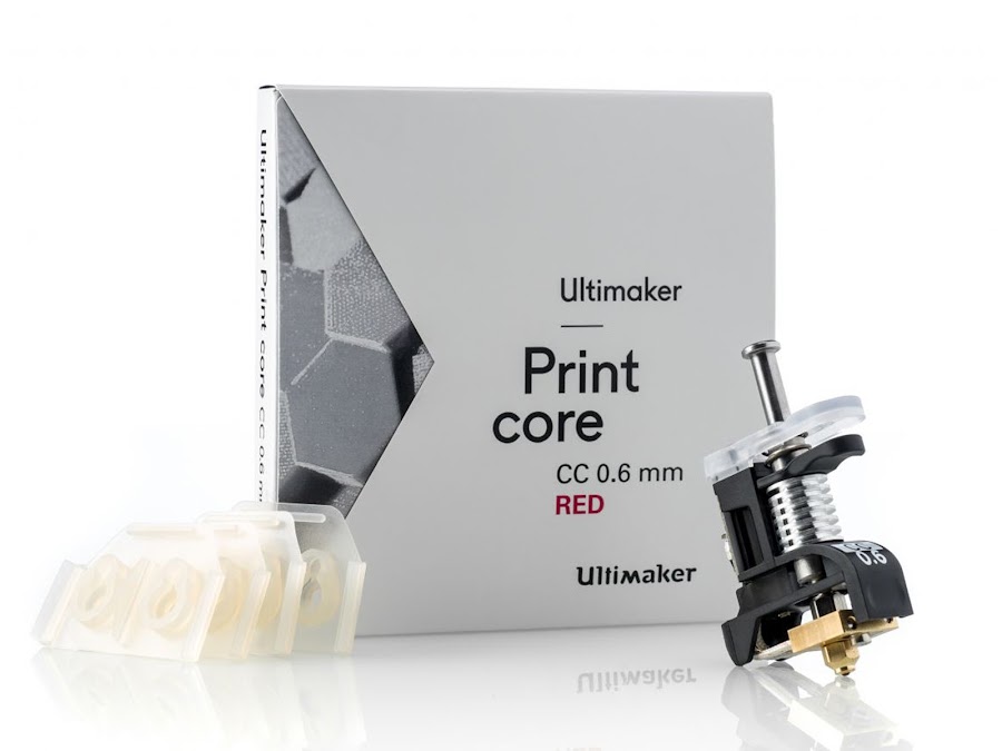 Ultimaker Print Core CC 0.60mm Red (Build Core)