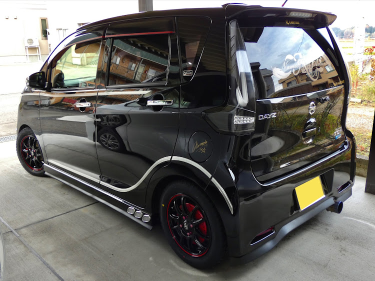 デイズハイウェイスターのエンジンルーム・みんなのエンジンルーム見てみたい・洗車・NEWホイール、スタッドレスタイヤ✨・イカリングデビュー😆✨に関するカスタム事例の投稿画像7枚目