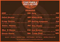 The Grill Lab menu 1