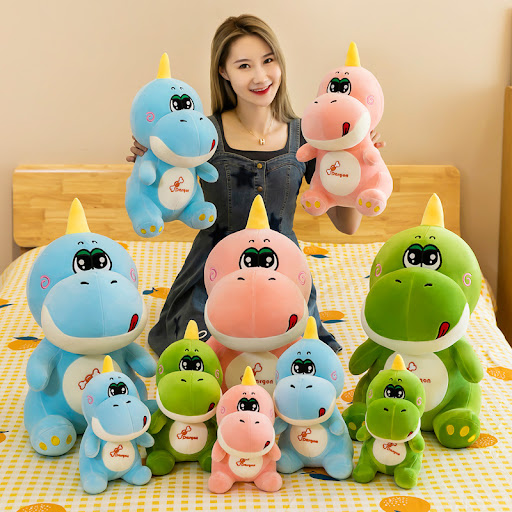 Title 5, Cute Dummy Dragon Doll Cartoon Soft Plush Child...