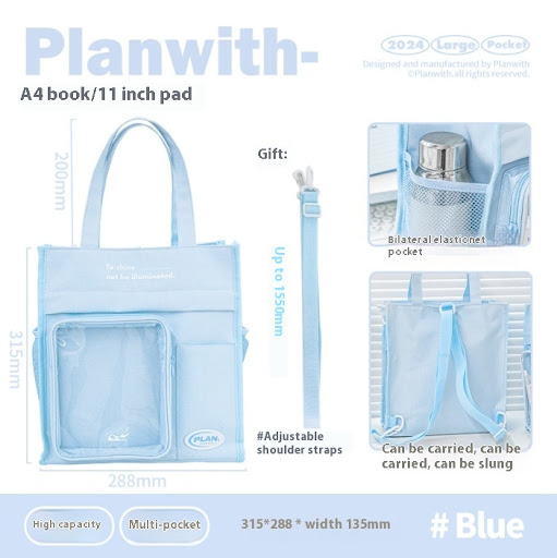 Title 1, Simple Oxford Cloth Crossbody File Bag. Lightwe...