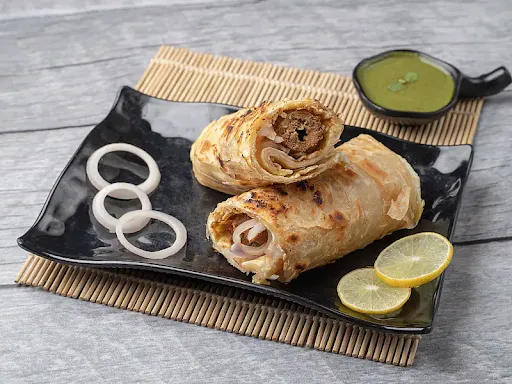 Mutton Seekh Kebab Roll