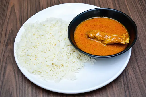 Mutton Curry With Rice