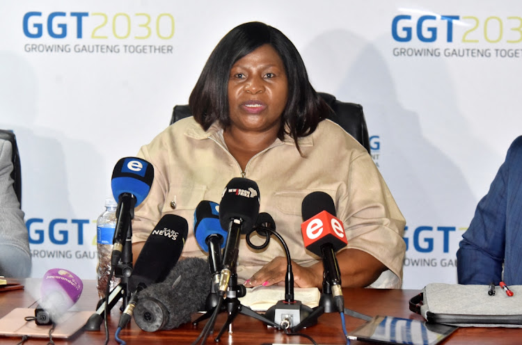 Gauteng health MEC Dr Nomathemba Mokgethi. File photo.