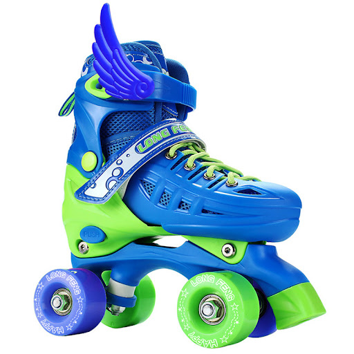 Title 2, Childrens Roller Skates Full Set Four Roller S...