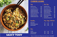 Saucy Tossy menu 1