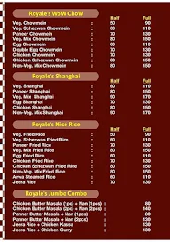 The Royale Tandoor menu 5