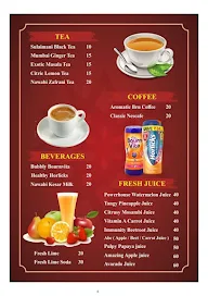 Daadu's Cafe menu 1