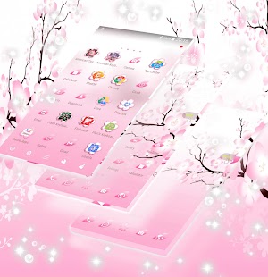 How to install Pink Cherry GO Theme 4.177.83.90 mod apk for laptop