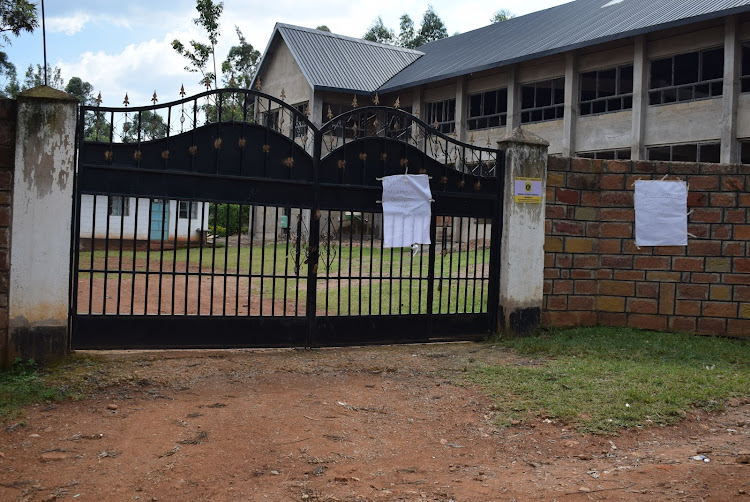 The SDA chuch in Oyugis , Kasipul constituency, is closed due to leadership wrangles on October 16, 2021