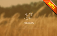 I Love October & Autumn Wallpaper HD New Tab small promo image