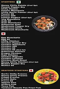 Vasista Kitchen menu 3