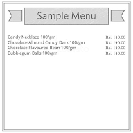 House of Candy menu 2