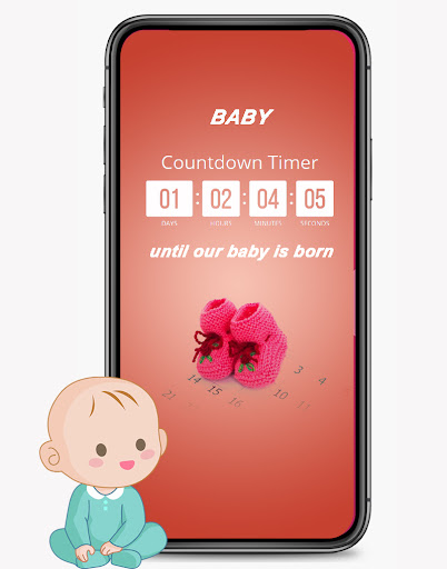 Screenshot Due Date Countdown Pregnancy