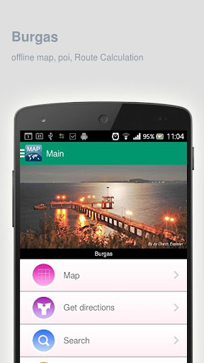 Burgas Map offline
