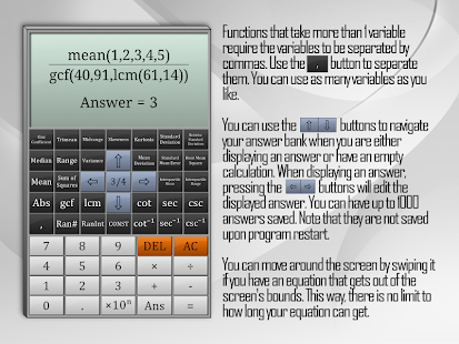  ‪Full Scientific Calculator‬‏- صورة مصغَّرة للقطة شاشة  