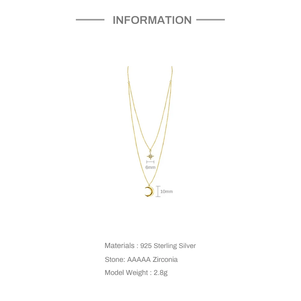 Title 2, S925 Sterling Silver Double Layer Twin Octagona...