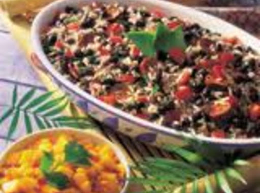 Caribbean Black Bean Casserole
