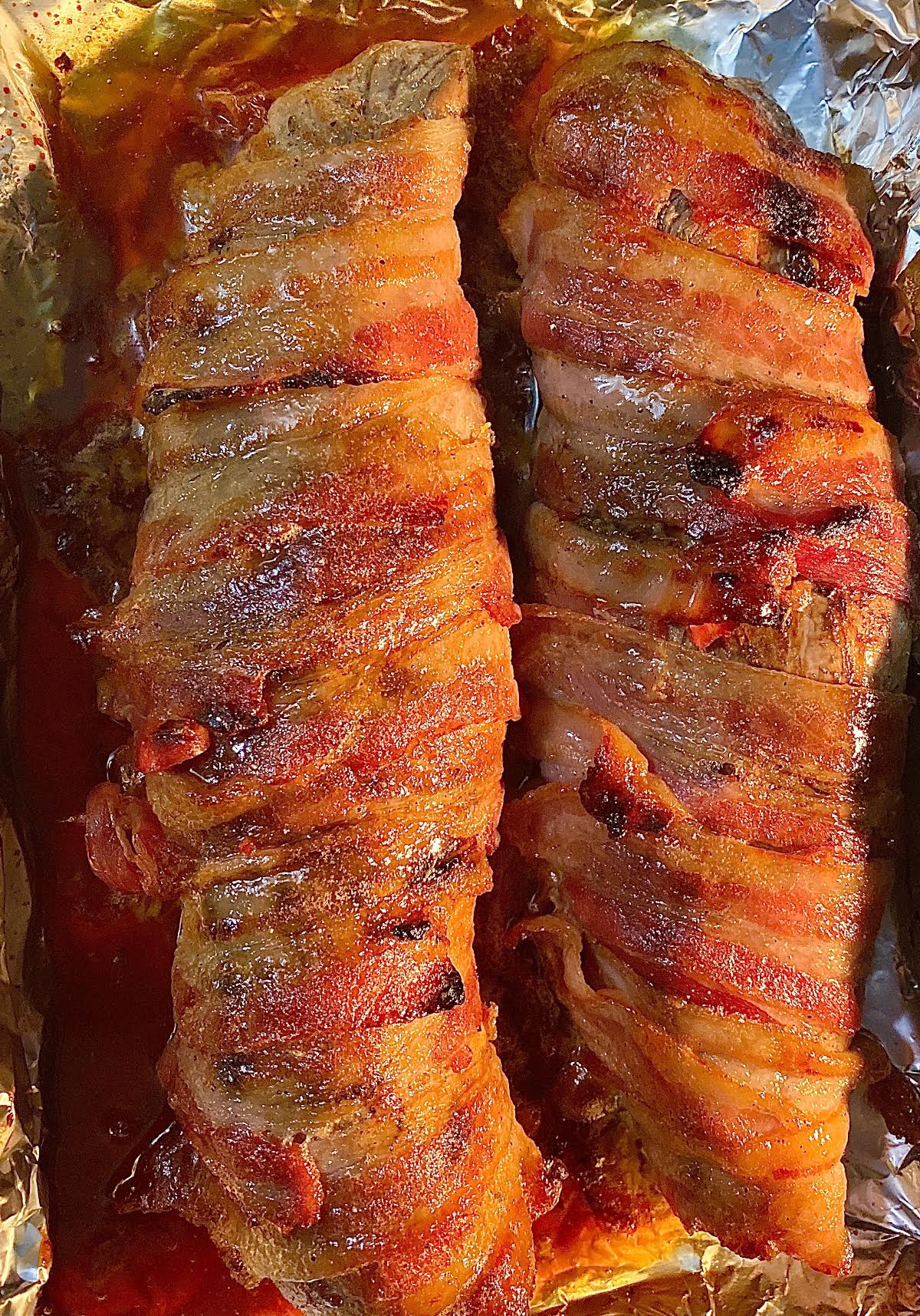 Nors Bacon Wrapped Pork Tenderloin Just A Pinch Recipes