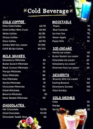 Cafe 80 menu 1