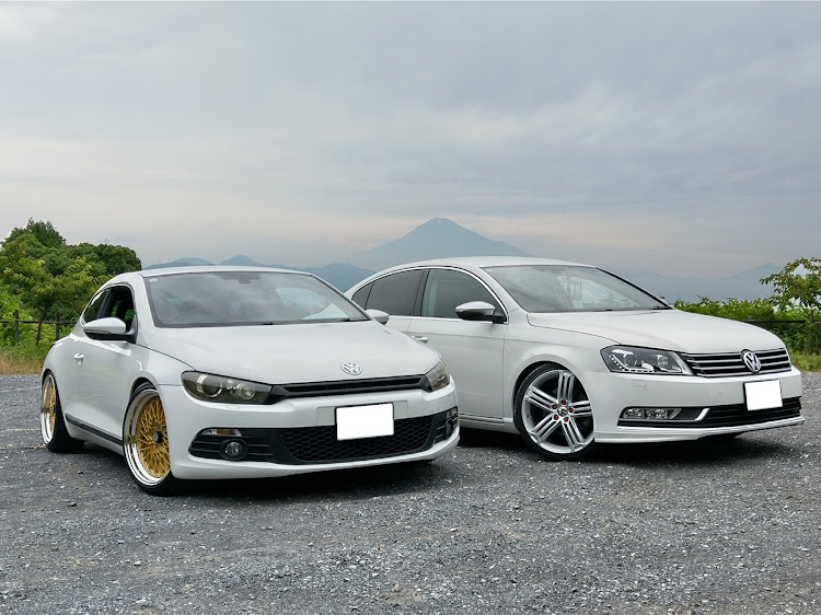 パサートの日本平デビュー✨・プチオフ・富士山をバックに・Scirocco・日本平パークウェイに関するカスタム事例の投稿画像7枚目